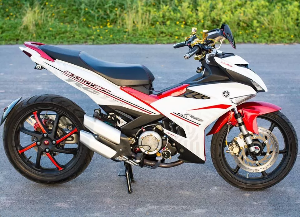 Exciter 150 ấn tượng với cây pô Multistrada