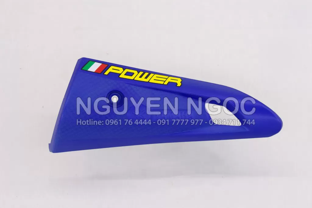 Chụp pô nhỏ ect 15 xanh power